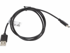 LANBERG USB CABLE 2.0 TYPE-C(M)-AM 1M  BLACK