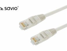 SAVIO Patch cable UTP Cat. 5e  5m CLA-02 White