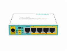 RouterBoard Mikrotik RB750UPr2 hEX PoE lite, 64 MB RAM, 400 MHz, 5x LAN,1x USB, PoE vč. L4