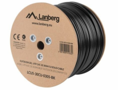 Lanberg LCU5-30CU-0305-BK networking cable 305 m Cat5e U/UTP (UTP) Black