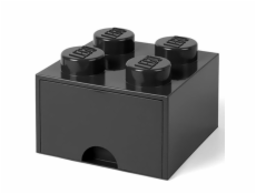 LEGO Brick Drawer 4 schwarz, Aufbewahrungsbox