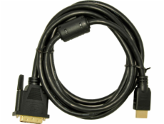 Akyga AK-AV-11 video cable adapter 1.8 m HDMI Type A (Standard) DVI-D Black