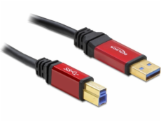 DeLOCK 82756 Kabel USB-A auf USB-B PREMIUM USB 3.0 Typ-A Stecker auf USB 3.0 Typ-B Stecker 1m černá