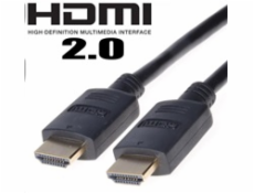 PREMIUMCORD Kabel HDMI 2.0 High Speed + Ethernet, zlacené konektory, 10m