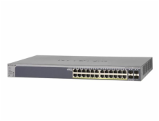 Netgear 24-Port Gigabit PoE+ Smart Managed Pro Switch with 4 SFP Ports (190W)