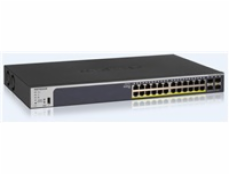 Netgear 24-Port Gigabit PoE+ Smart Managed Pro Switch with 4 SFP Ports (380W)