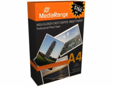 MediaRange fotopapír A4 lesklý MRINK103