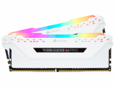 CORSAIR Vengeance RGB PRO white 16GB, DDR4, DIMM, 3200Mhz, 2x8GB, XMP, CL16