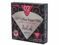 Hario papírové filtry pro V60-02 40 ks