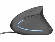 TRUST Myš Verto ergonomic mouse USB, black (černá)