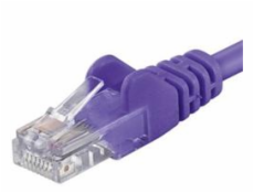 Patch kabel UTP RJ45-RJ45 level 5e 5m fialová