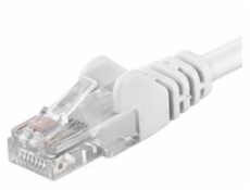 PremiumCord Patch kabel UTP RJ45-RJ45 level 5e 10m bílá