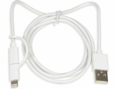 IBOX IKUML2W1 IKUML2W1 2in1 MicroUSB/Lightning MFi cable