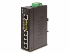 PLANET IGS-5225-4T2S Průmyslový Switch 4x 10/100/1000T, 2x 100/1000X SFP, Web/SNMP, -40~+75°C