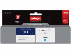 Activejet AH-913CR ink (replacement pre HP 913 F6T77AE; Premium; 45 ml; cyan)