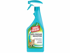 Simple Solution Stain & Odor Remover Odstraňovač skvrn a pachu pro kočky, 750ml