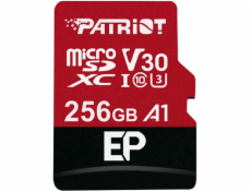 Patriot EP Series MicroSDXC 256GB Class 10 karta UHS-I/U3 A1 V30 (PEF256GEP31MCX)