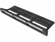 Lanberg PPKS-1124-B patch panel 1U