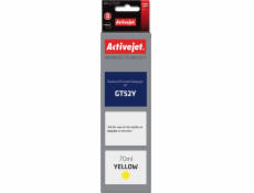 Activejet AH-GT52Y ink (replacement pre HP GT-52Y M0H56AE; Supreme; 70 ml; yellow)