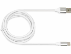 iBox IKUMTCWQC USB kábel 1.5 m USB 2.0 USB A USB C White