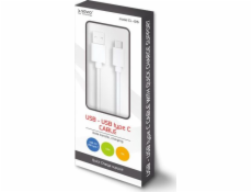 Savio USB - typ USB C cable 5A 1m CL-126 White