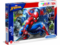 Puzzle 104 elementy Super Kolor - Spider-Man