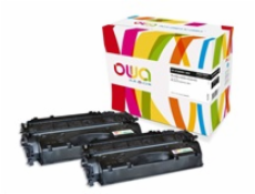 OWA Armor toner pro HP Color Laserjet Pro 400 M401, M425, 2x6900 stran, CF280XD, černá/black