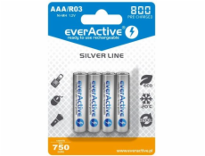 everActive Battery Silver Line AAA/R03 800mAh 4 ks.