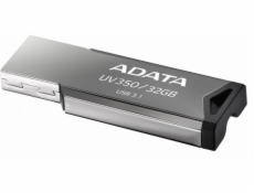 Flashdisk Adata UV350 32GB, USB 3.1, silver, potisk