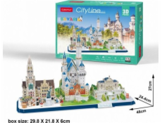 Cubicfun Puzzle 3D City Line Bavorsko