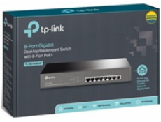 TP-Link TL-SG1008MP PoE+ Switch 8-Port Gigabit PoE+