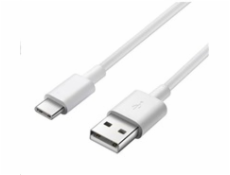 Kabel PremiumCord USB 3.1 C/M - USB 2.0 A/M rychlé nabíjení 3A, 1m, bílý