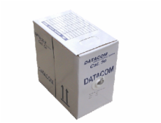 DATACOM UTP Cat5e PVC kabel 305m (licna) zelený