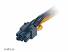 Kabel Akasa 2xSATA -> 6pin PCIe 0,15m