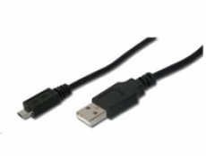 PREMIUMCORD Kabel USB 2.0 A - Micro B propojovací 5m (M/M)