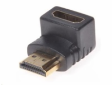 PREMIUMCORD Adapter HDMI M/F zahnutý do pravého úhlu