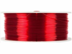 VERBATIM 3D Printer Filament PET-G 1.75mm, 327m, 1kg red transparent