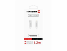 Swissten Kabel Textile Usb-C/Ligh 1,2M S