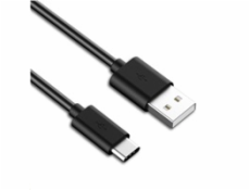 Kabel PremiumCord USB 3.1 C/M - USB 2.0 A/M rychlé nabíjení 3A, 3m, černý