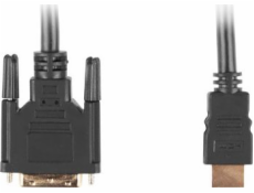 Lanberg HDMI kábel - DVI-D 1,8 m čierny (CA-HDDV-10CC-0018-BK)