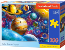 Puzzle 100 elementów - System solarny Odyseja