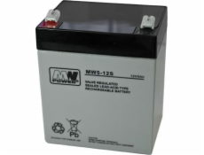 MW Power MWS 5-12 UPS battery Sealed Lead Acid (VRLA) 12 V 5 Ah