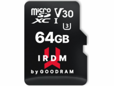 GOODRAM IR-M3AA-0640R12 GOODRAM IRDM Paměťová karta Micro SDXC 64GB UHS-I U3 V30 + adapter