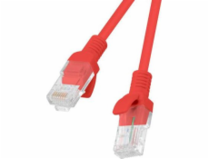 PATCHCORD KAT.5E 0.25M CZERWONY FLUKE PASSED LANBERG 10-PACK