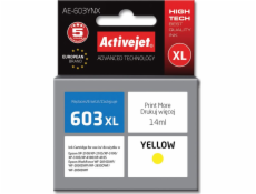 Activejet AE-603YNX ink for Epson printer  Epson 603XL T03A44 replacement; Supreme; 14 ml; yellow