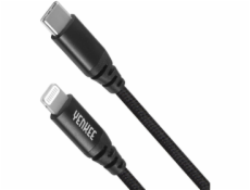 YCU 631 BK USB C / lightning 1m YENKEE