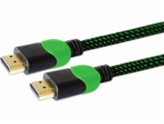 Savio GCL-03 HDMI kábel 1.8 m HDMI Type A (Standard) Black Green