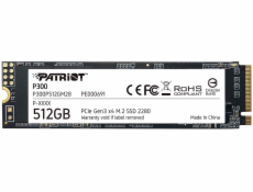 Patriot P300 512GB, P300P512GM28 SSD 512GB PATRIOT P300 M.2 2280 PCIe NVMe