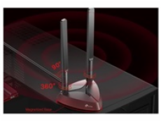 Síťová karta TP-Link Archer TX3000E AX 3000, WiFi 6, Bluetooth, 574Mbps 2,4GHz/ 2402Mbps 5GHz, PCI-e