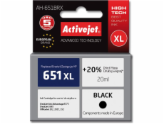 Activejet AH-651BRX ink for HP printer; HP 651 C2P10AE replacement; Premium; 20 ml; black